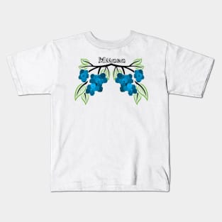 Blueberry (Miinan) Kids T-Shirt